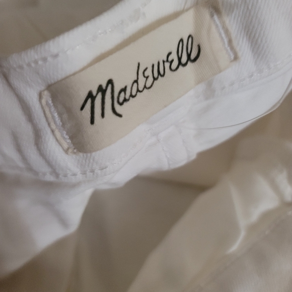 Madewell High-Rise Slim Boy Jean. Tile white. Size 31 - Picture 6 of 8